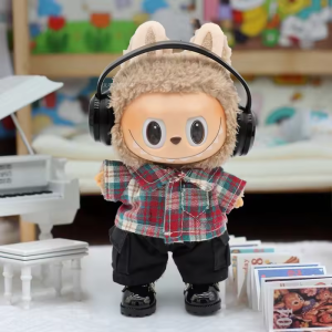 "Casual Smart" Shirt & Shorts Collection for Labubu (3 Styles)